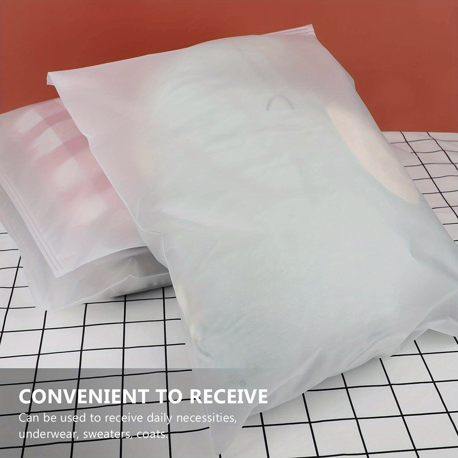Plastic Bags For Hoodies Frosted Zip Slider Bags With Vent - Temu