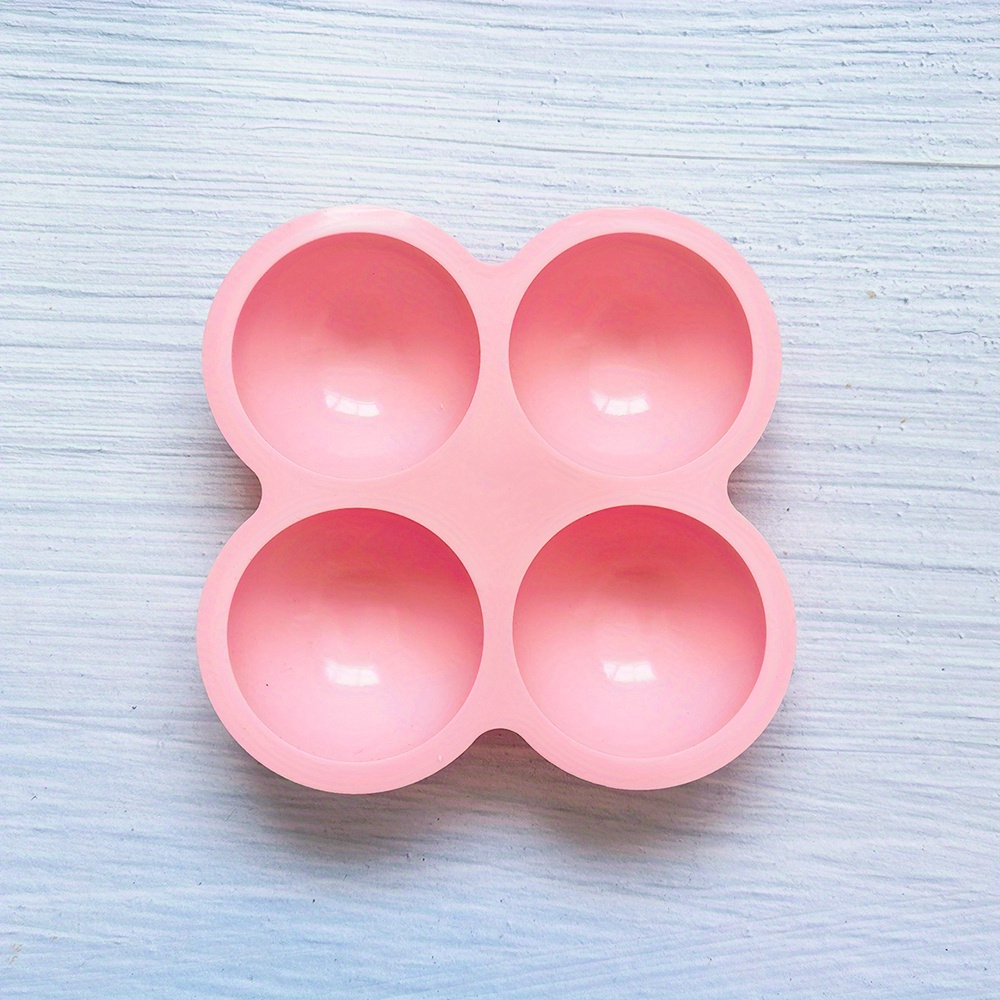 1 Pc 4 Cellules Silicone Moules Demi sphère En Forme De - Temu Canada