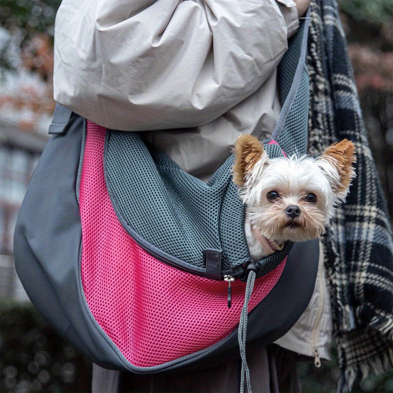 Breathable Reflective Pet Carrier Portable Small Dogcat Travel Bag