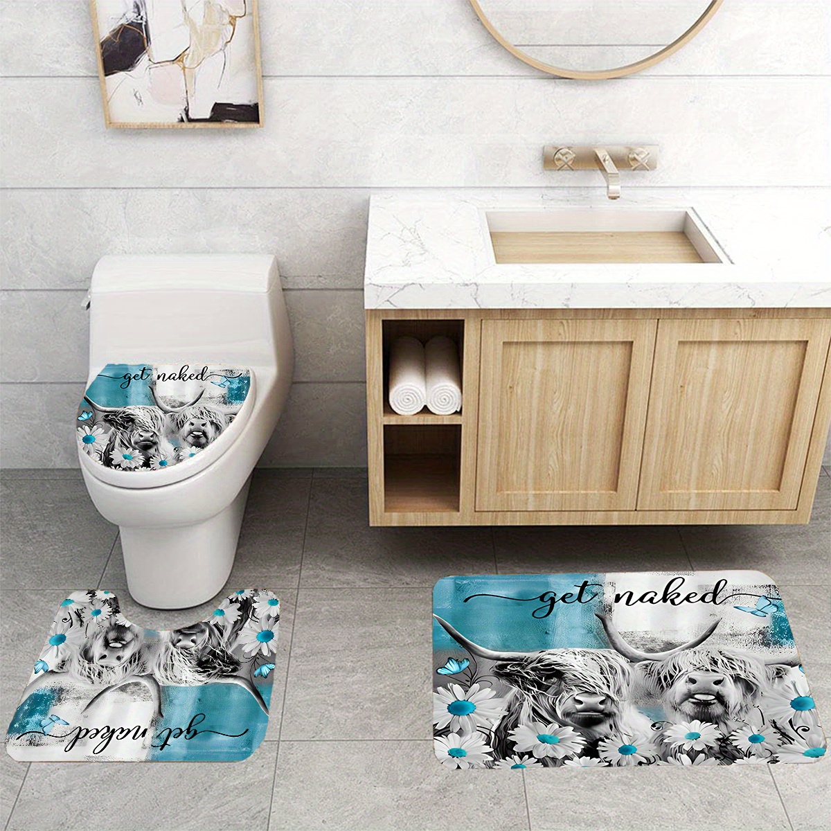 Trendy Wholesale padded bath mat pad for Decorating the Bathroom 