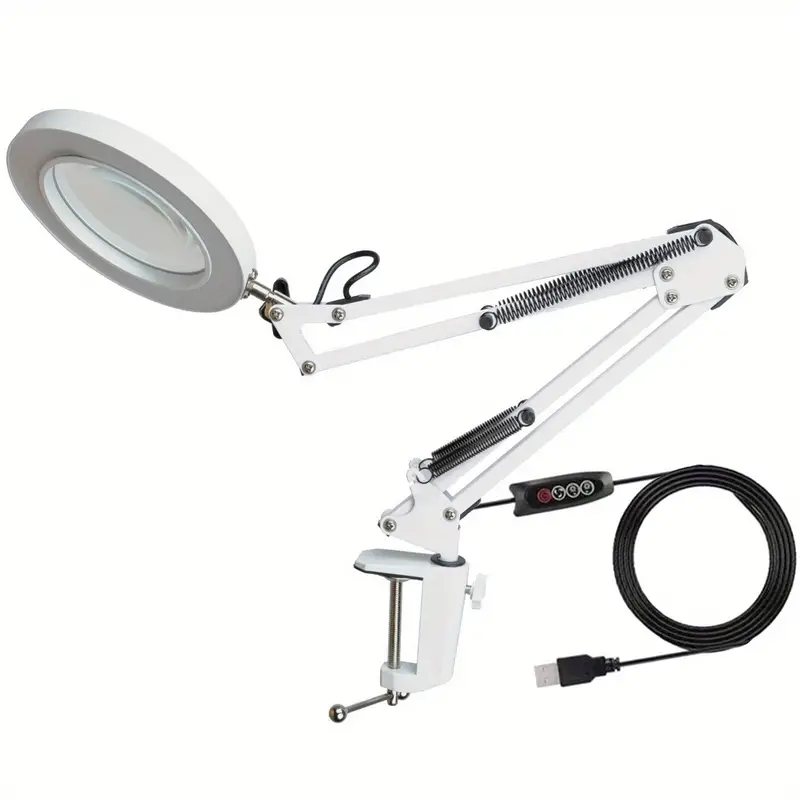 Magnifying Glass With Light And Stand 3