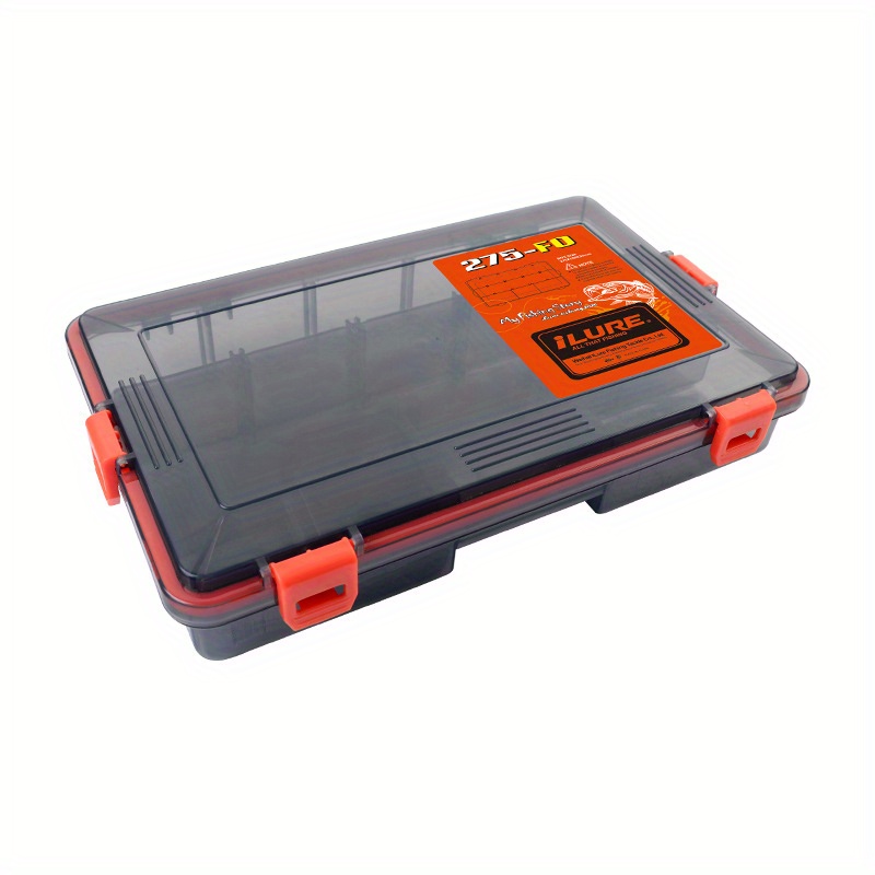 ROUVEE WP225-1 Fishing Tackle Box Waterproof Tackle Box Small Tackle Box  Organizer Lure Box 4