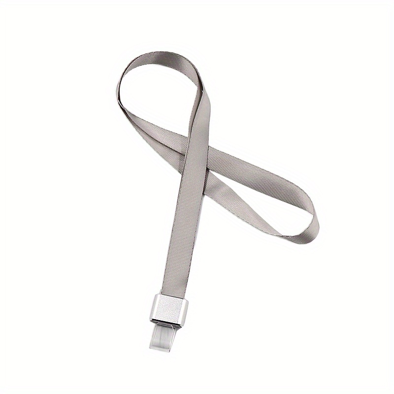 0.59inch Width Trigger Snap Hook Lanyard Metal Swivel Hook For Badge ID  Card Holder Office Worker Hang Neck Multipurpose Rope