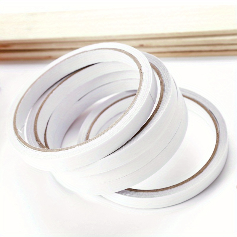 6 Rolls of Double-Sided Tape for Crafting, Photography, Scrapbooking, and  More - Choose Your Width!