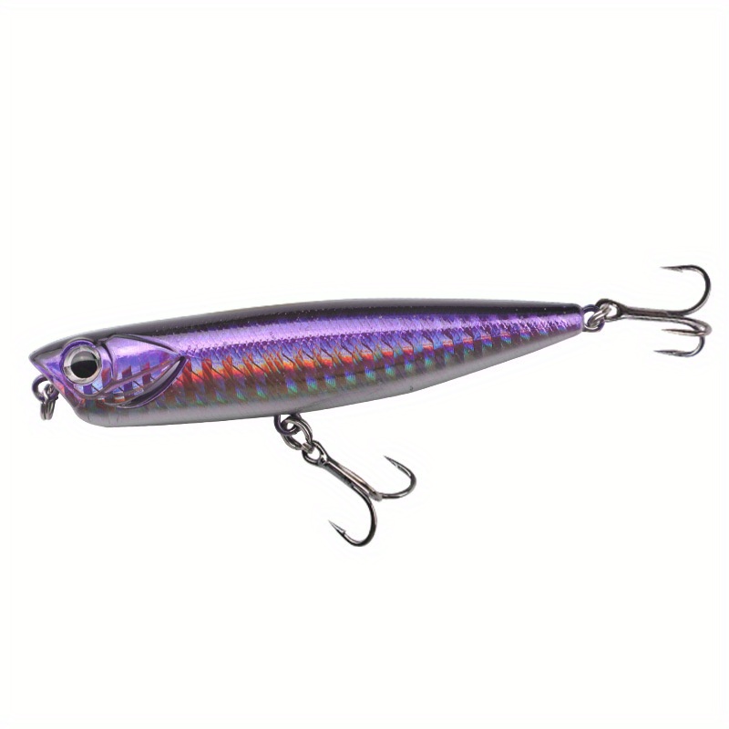 Topwater Floating Pencil Lure Trout Bass Pike Fishing - Temu