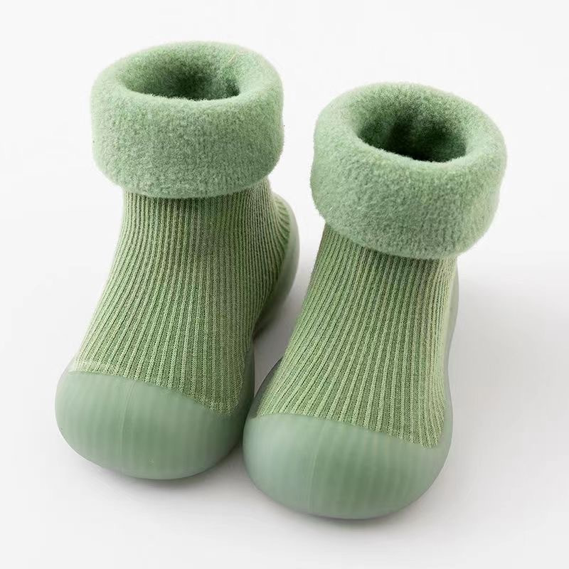 Casual Comfortable Slip On Sock Shoes For Baby Boys, Breathable Non Slip Walking Shoes For Indoor Outdoor, Autumn And Winter
