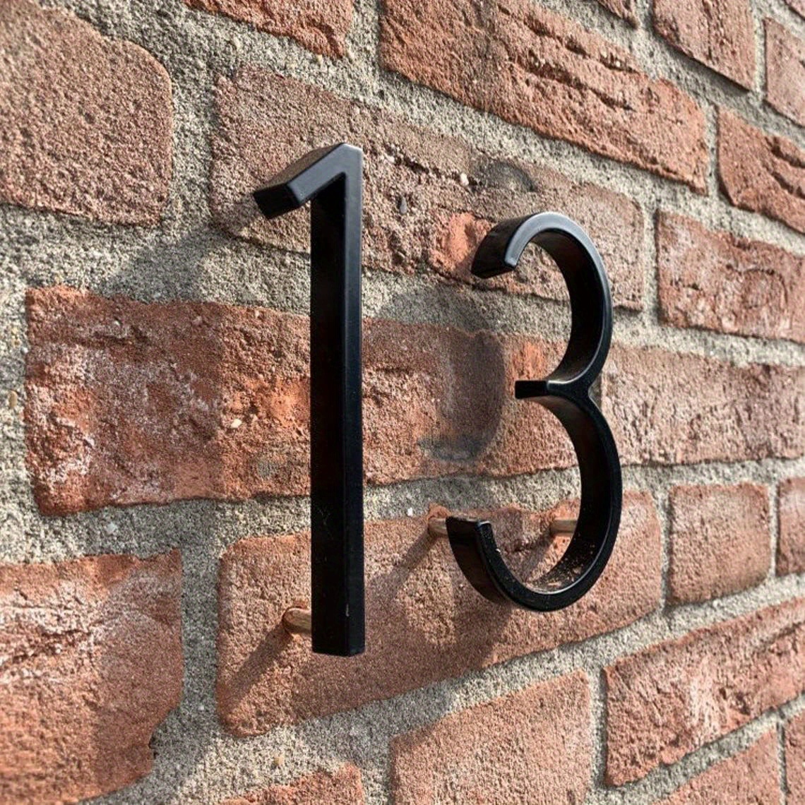 Stainless Steel Floating House Number Metal Temu