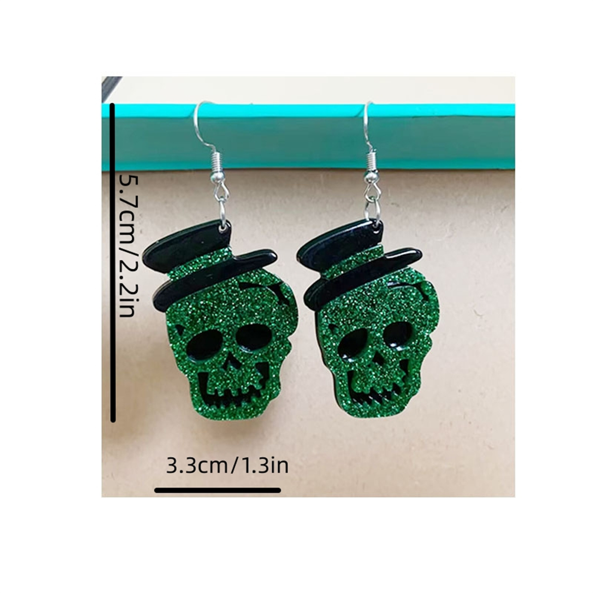 Ladies deals skull earrings