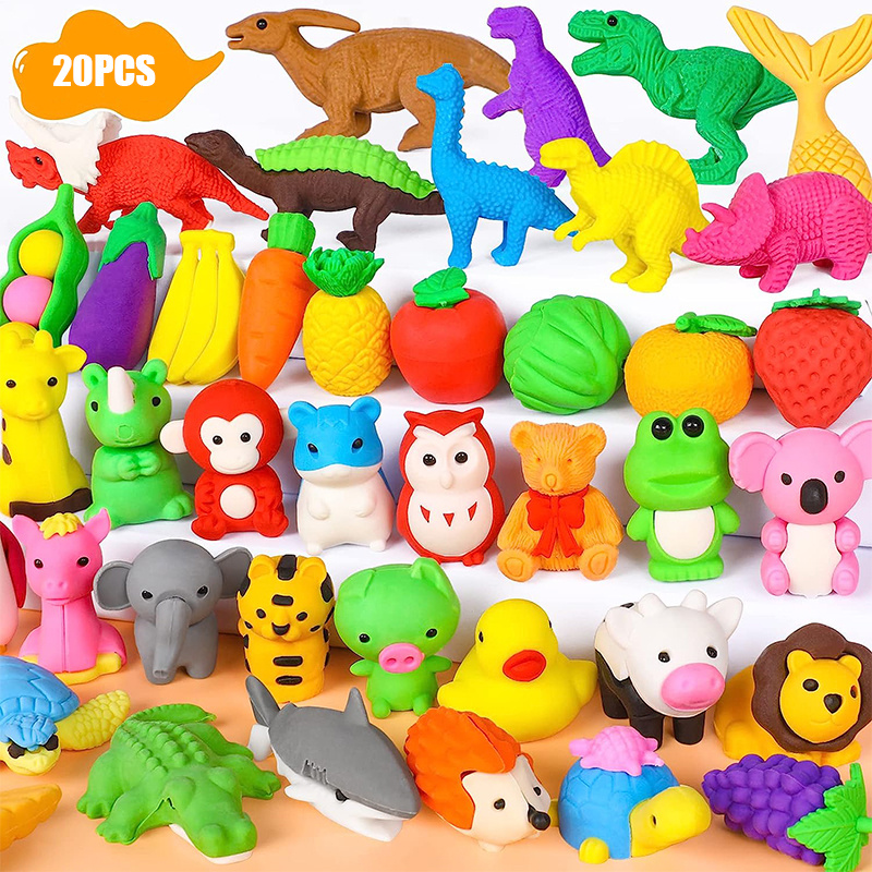 Mini Erasers Toy Assortment - Wholesale MIni Erasers