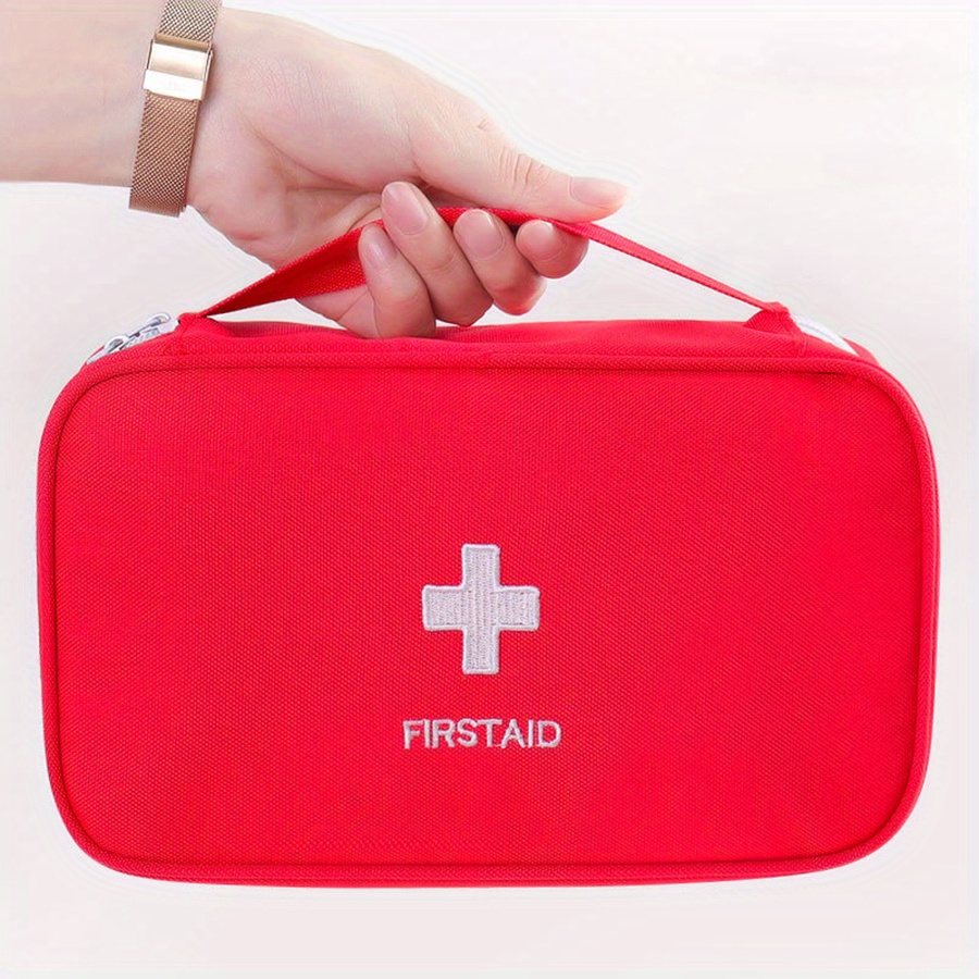 Empty First Aid Kit Bag for Travel & Outdoor Use