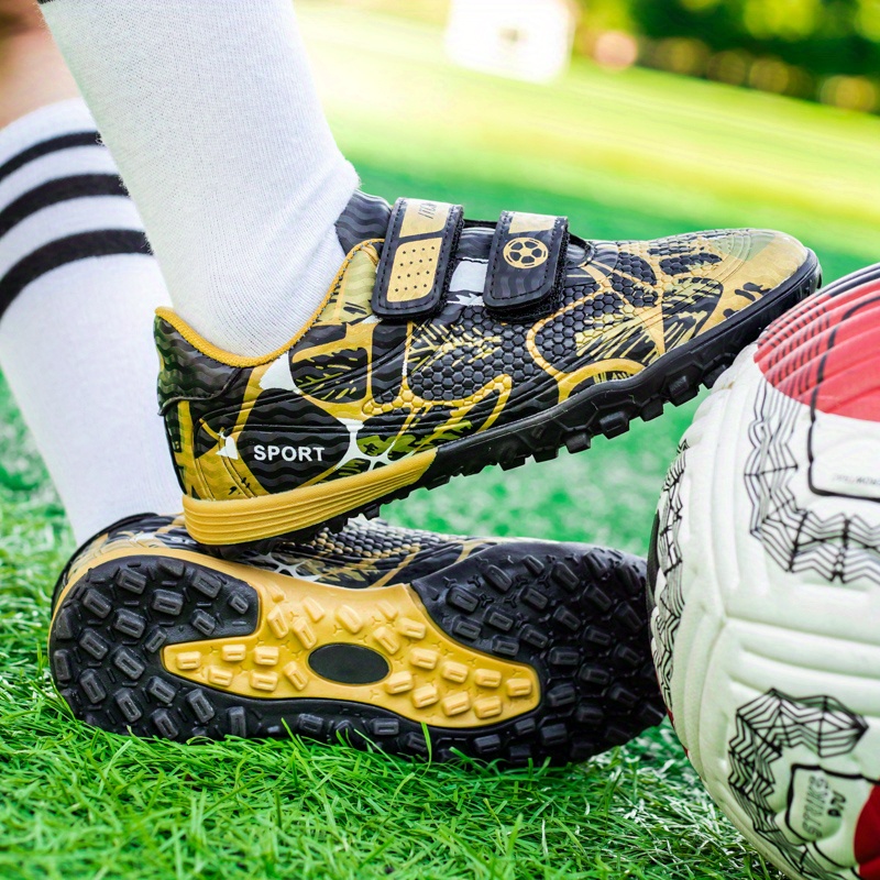 Fashion Cool Style Non-slip Professional Turf Soccer Cleats, Soft