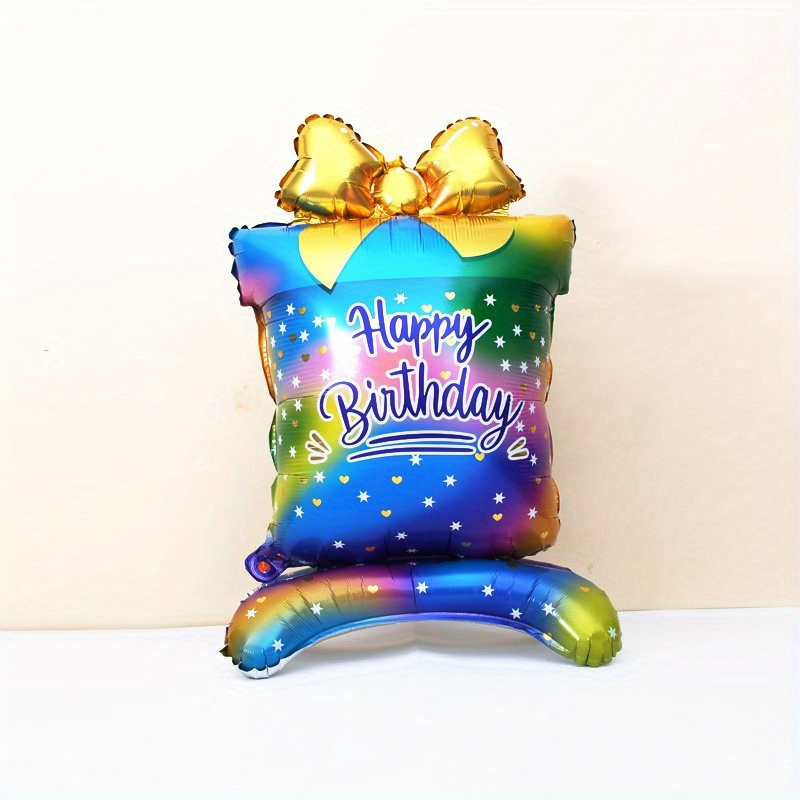 Standing Base Blue Balloon Baby Girl Boy Baby Shower - Temu United Kingdom