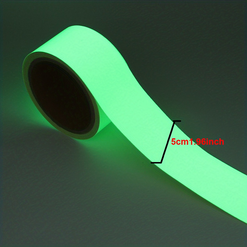 Sticker Fishing Rod Green Luminous Tape Self Adhesive Glow In The Dark  Stickers Fluorescent