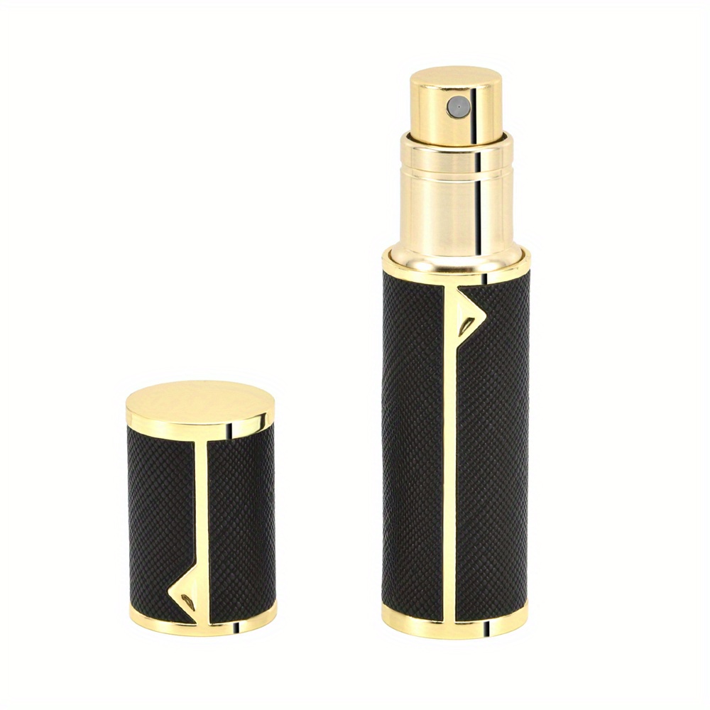 Luxurious 5ml Leather Perfume Dispenser Bottle Refill Atomizer For