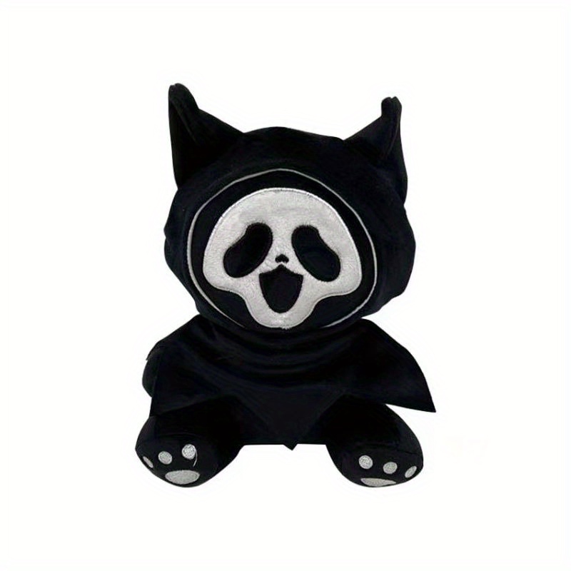 Spooky Halloween Fun With This Adorable Ghost Face Plush Doll! - Temu  United Arab Emirates