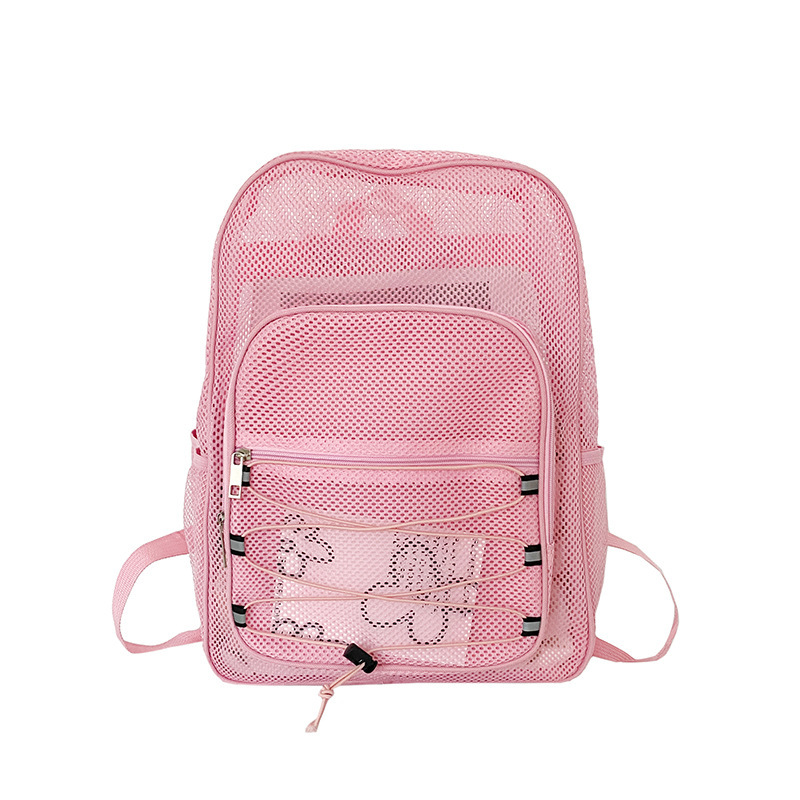 Pink Mesh Backpacks Walmart Meister All-Access Clear Backpack Pink