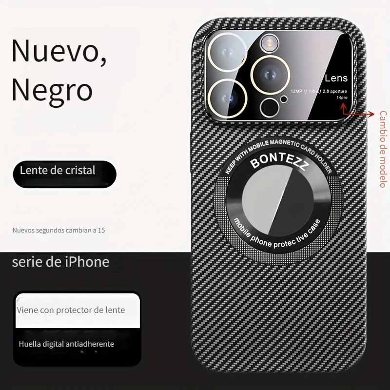 Funda para iPhone 13 Pro Max, vista del logotipo, con protector de lente de  cámara, para mujeres y hombres, fundas delgadas suaves para iPhone 13