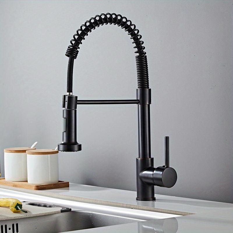 Upgrade Kitchen A Heavy duty Single Handle Sink Faucet Pull - Temu