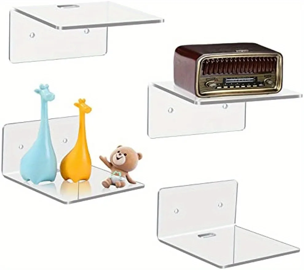 Floating Shelves For Wall Decor Self Stick Adhesive Wall - Temu