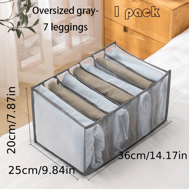 fengman123 3 Stück Schubladen-Organizer, faltbare Netz-Aufbewahrungsbox, 7  Fächer, 7 Fächer, Faltbare Schubladenteiler mit 11 Fächern : :  Küche, Haushalt & Wohnen