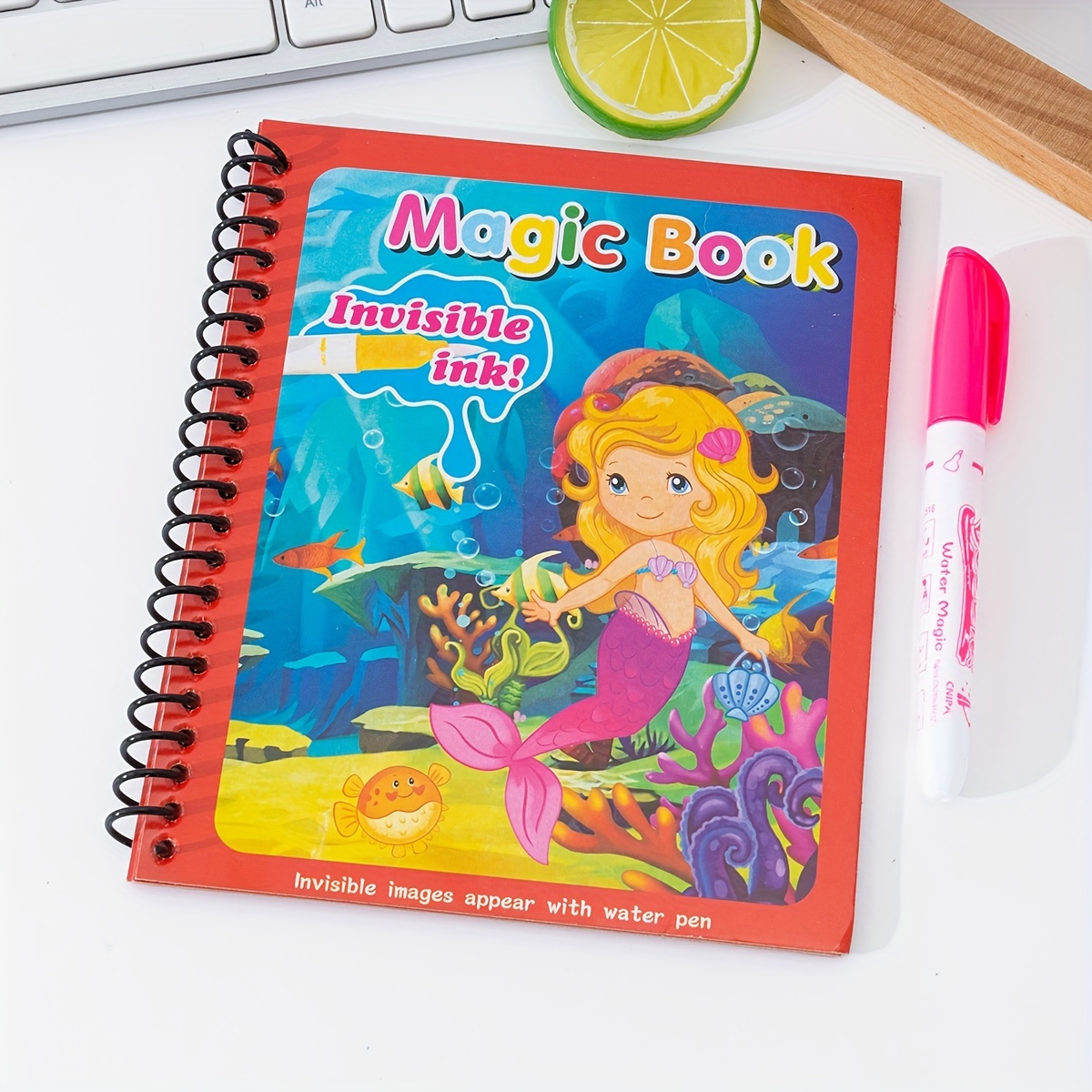 Reusable Watercolor Magic Book: Jouet Déducation Précoce - Temu Canada