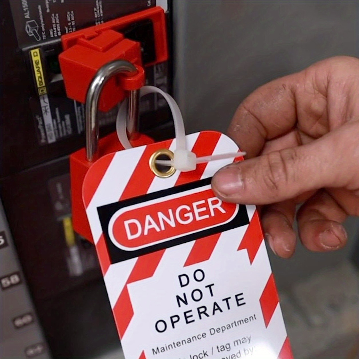 Lock s Loto Tags Lock Tag Danger Not Operate - Temu Australia