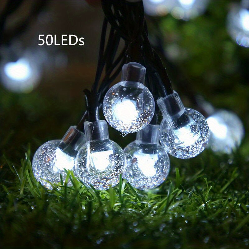 Fairy Lights 23 Ft 50 Led Globe Twinkle Christmas Lights With