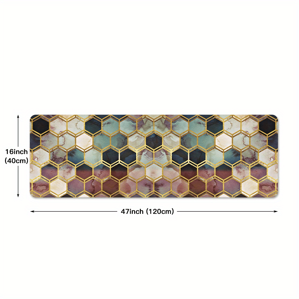 Soft Kitchen Mat Anti Slip Polyester Carpet Absorbent Bath Mat