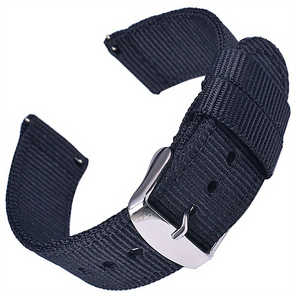 Issinlky Nylon Armband 18-22mm - Quick Release Für Garmin & Fossil Uhren