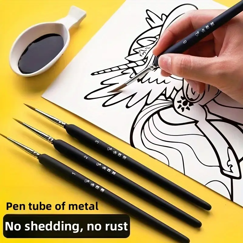 Wolf Stroke Pen Oil Painting Watercolor Painting Pointy Pen Temu Wolf Stroke Pen Oil Painting Watercolor Painting Pointy Pen Temu