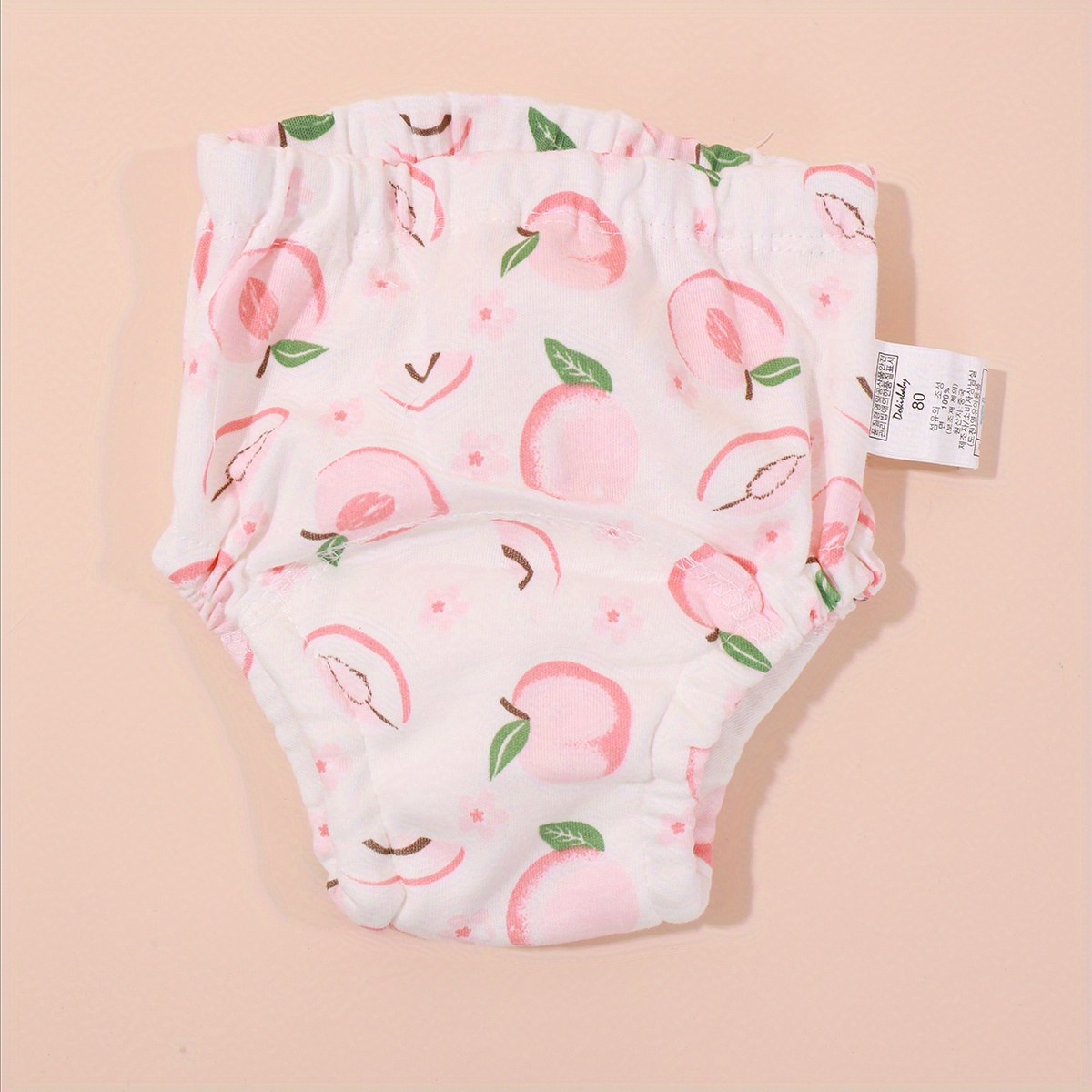 Baby Fruit Pattern Waterproof Diaper Pockets Training Pants