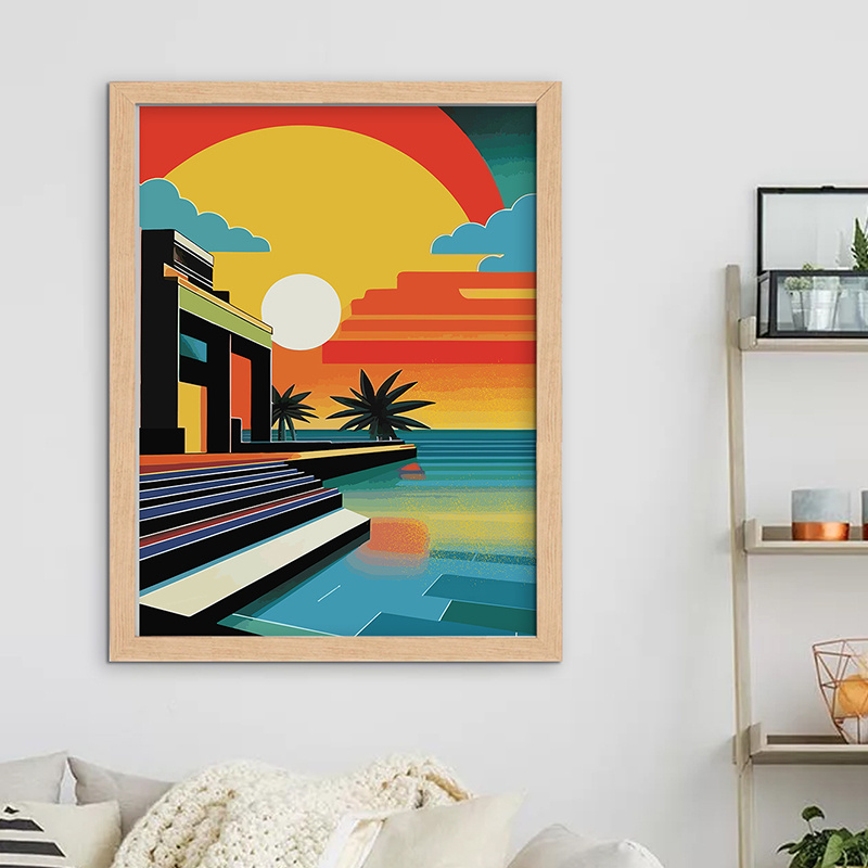 Crystal - Sunset - 5D Diamond Art Painting