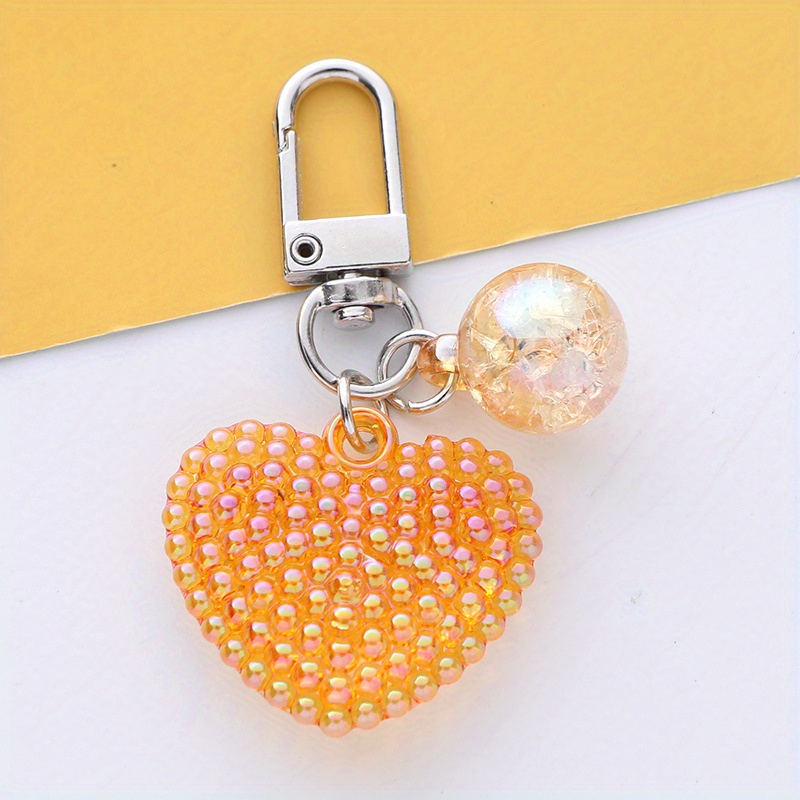 Keychain Accessories for Women Cute Keychain Women Acrylic Love