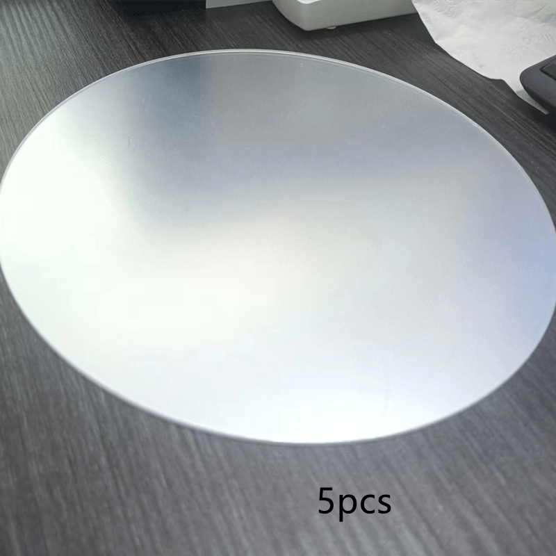 18 Pcs Round Mirror Candle Plate Set Round Mirrors Trays Circle Mirror  Centerpieces for Tables Mirror Plate Party Mirror Tiles for Wedding Dr  Crafts Baby Shower Christmas Drations 10 Inch