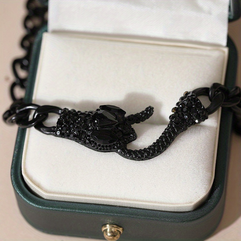 1pc fashion gothic animal snake chain necklace unique jewelry gift for men and women details 1