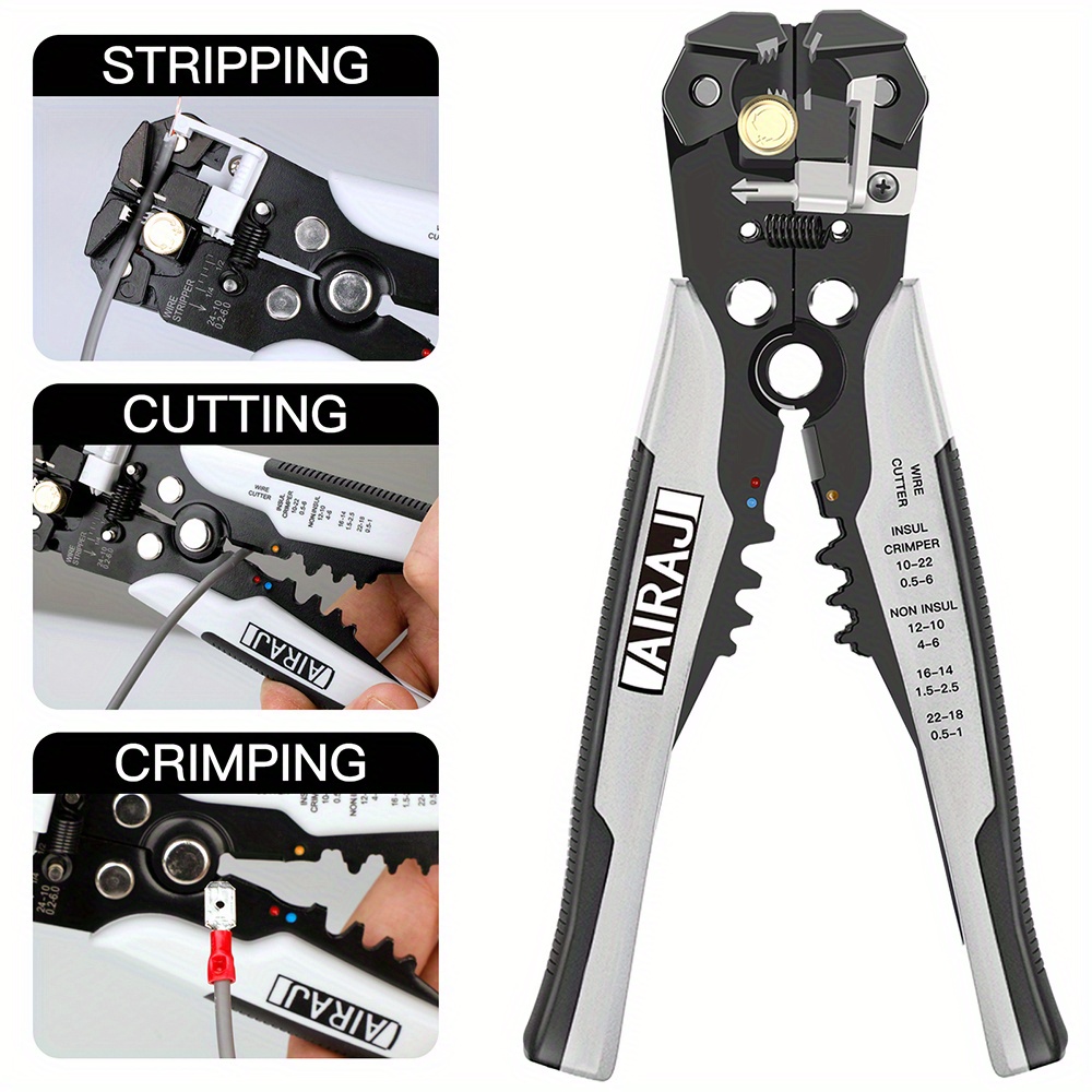 Wire Stripper Multi functional Wire Stripper/cutter/crimper - Temu