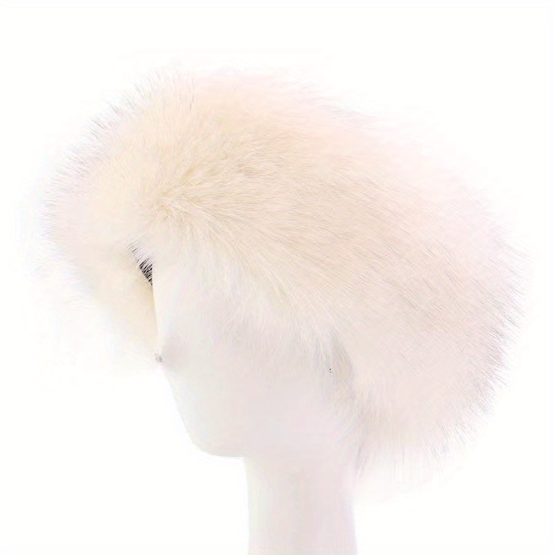 Winter Imitation Fox Fur Headband Accesorios Halloween - Temu