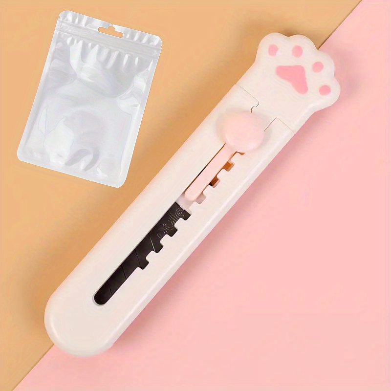 Cute Box Cutter Mini Utility Knife Kawaii Cloud And Flower Shaped