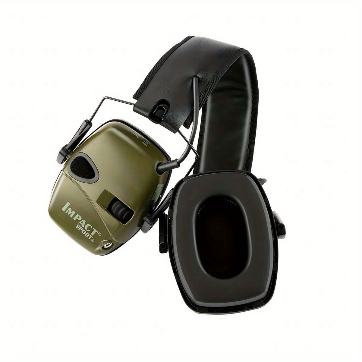 Black/green Tactical Electronic Shooting Earmuff Anti ruido - Temu
