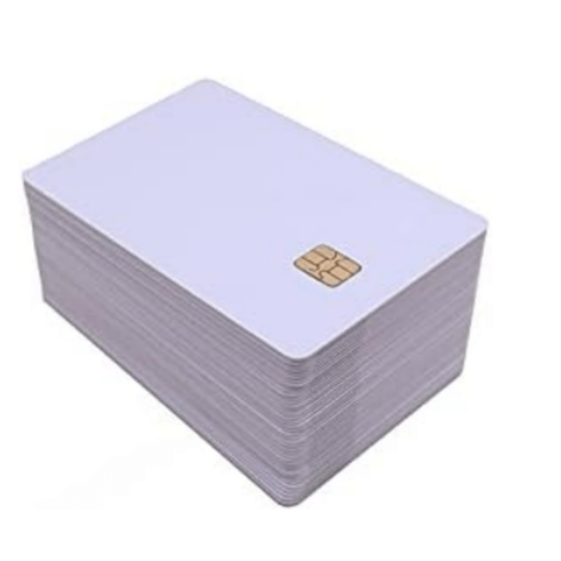 Sle4442 Chip Cards Blank Smart Card Pvc Blank Card Contact - Temu