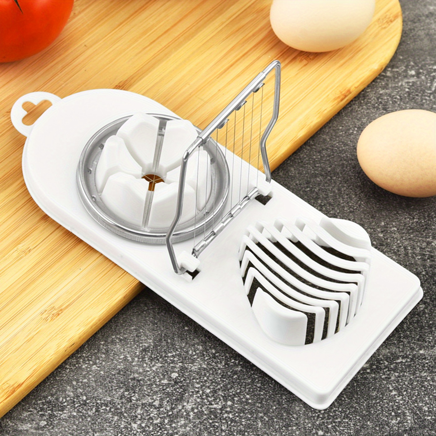 4-in-1 egg cutter Multifunctional egg slicing, household cutter