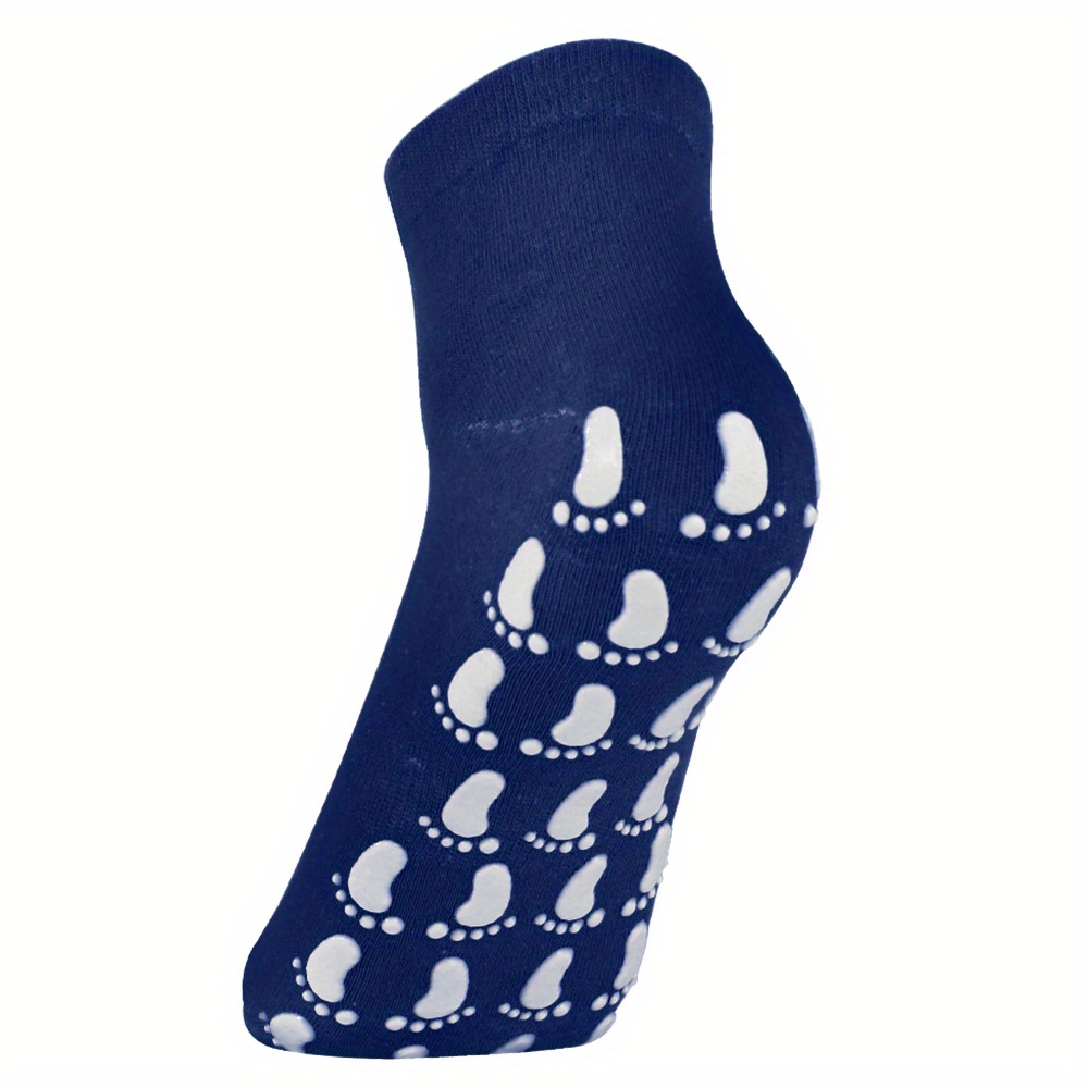 Non Slip Sweat Absorption Yoga Socks Silicone Padded Bottom Quick Dry
