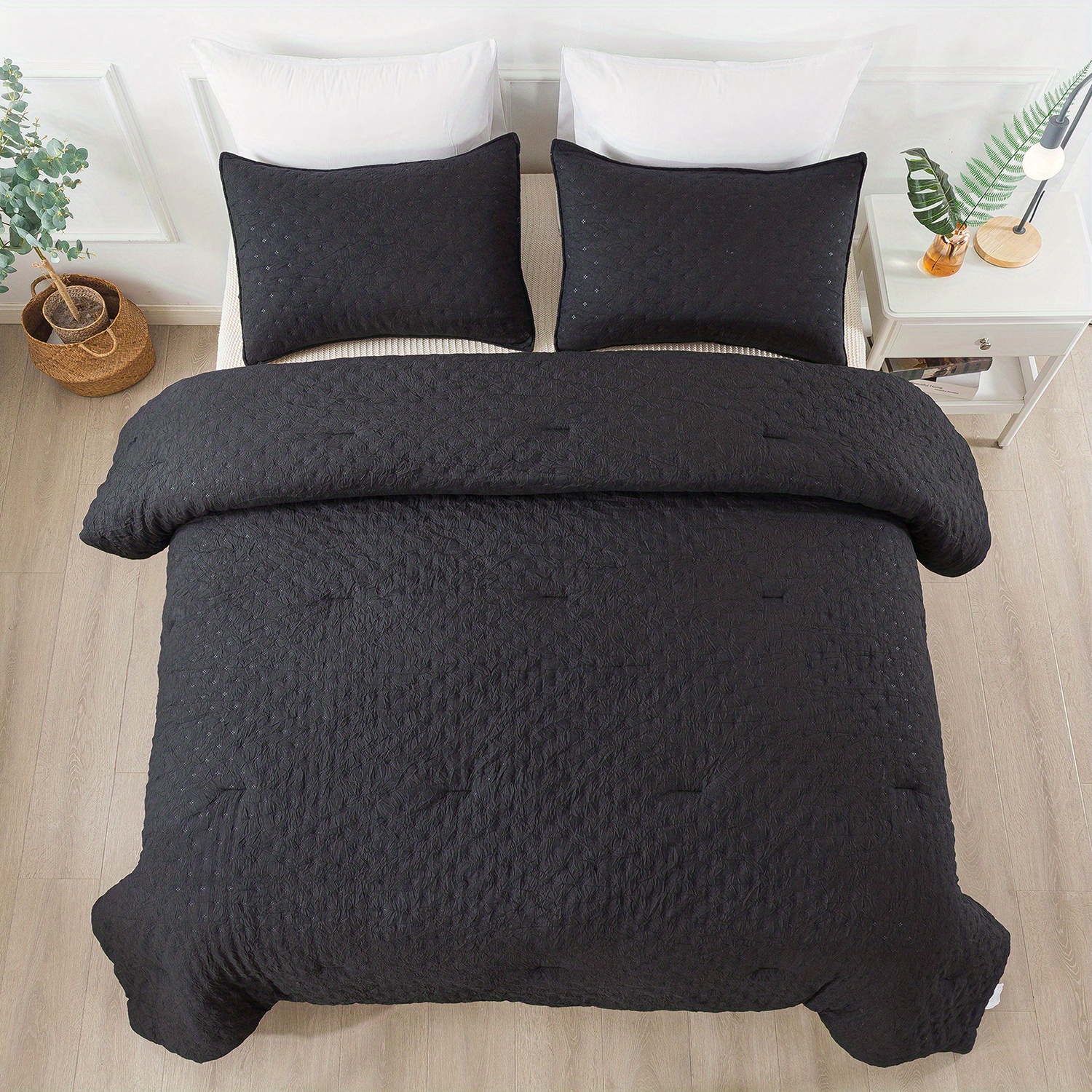 Microfiber Comforter Set Season Alternative Bedding Set - Temu