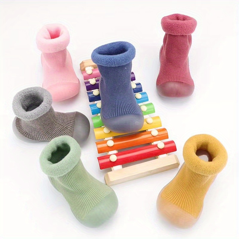 Casual Comfortable Slip On Sock Shoes For Baby Boys, Breathable Non Slip Walking Shoes For Indoor Outdoor, Autumn And Winter