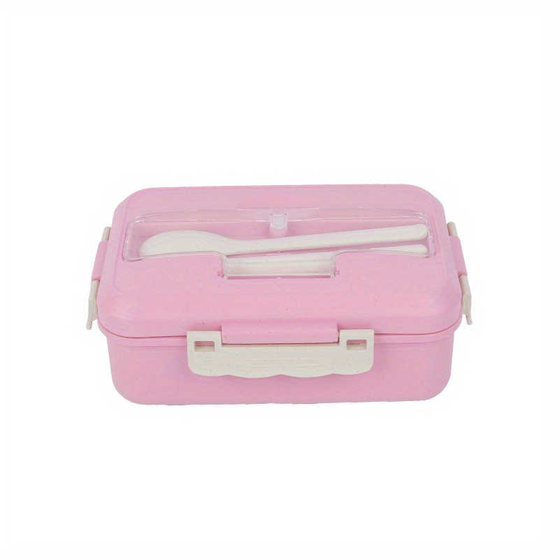 Microwave Lunch Box Wheat Straw Dinnerware Food Storage Container