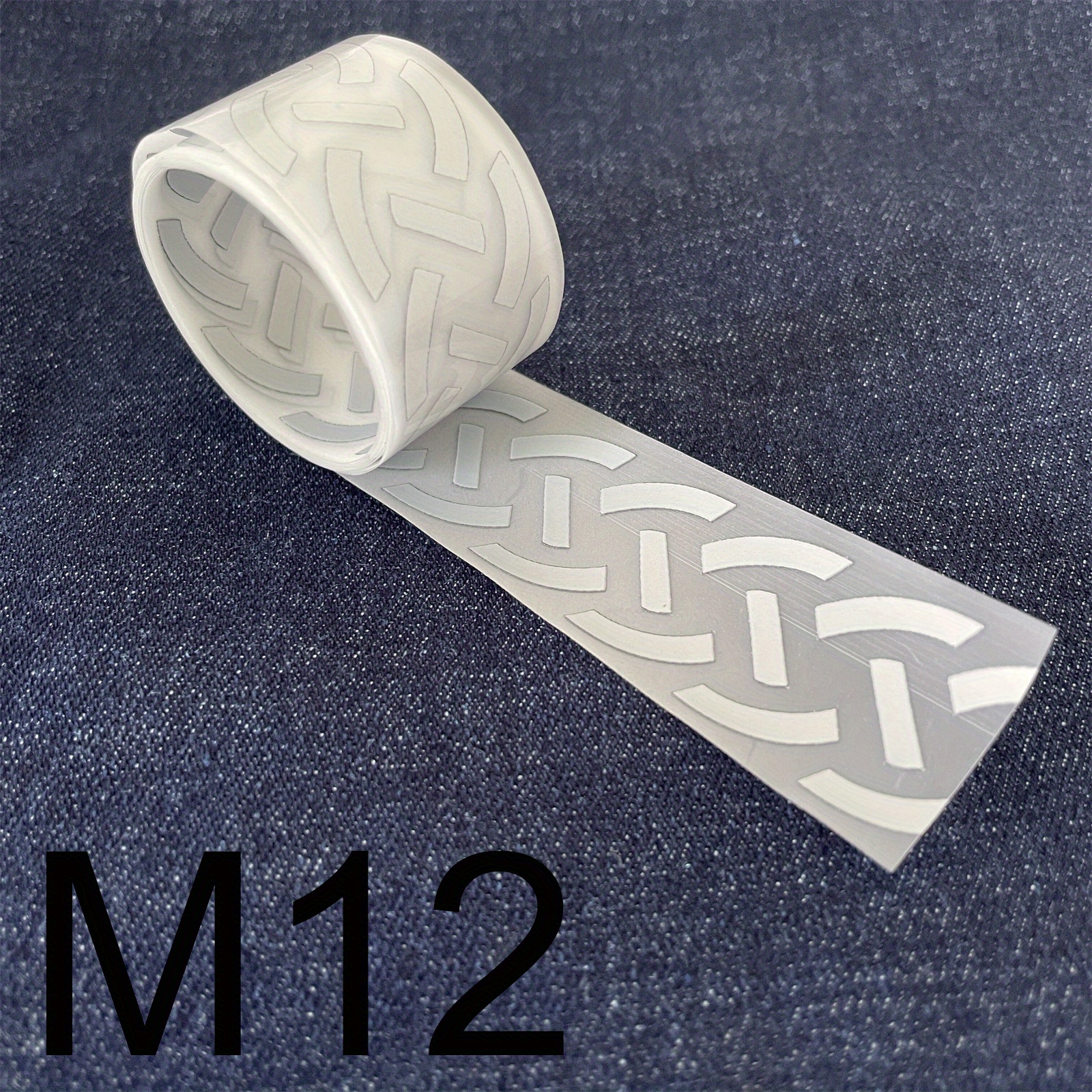1M Safety Heat-transfer Reflective Tape Fabric Vinyl Film Iron On