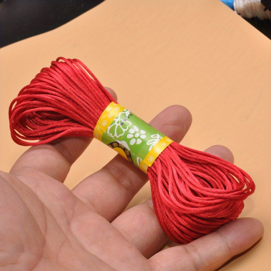 Nylon Cord Chinese Knot Cord Bracelet Braided String Multi - Temu