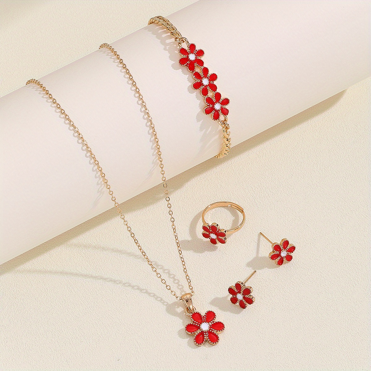 30-55PCS Bulk Alloy Oil Drops Flowers Palm Pendants Red Cute Charms For  Jewelry Making Supplies Necklace Bracelet Earrings DIY - AliExpress