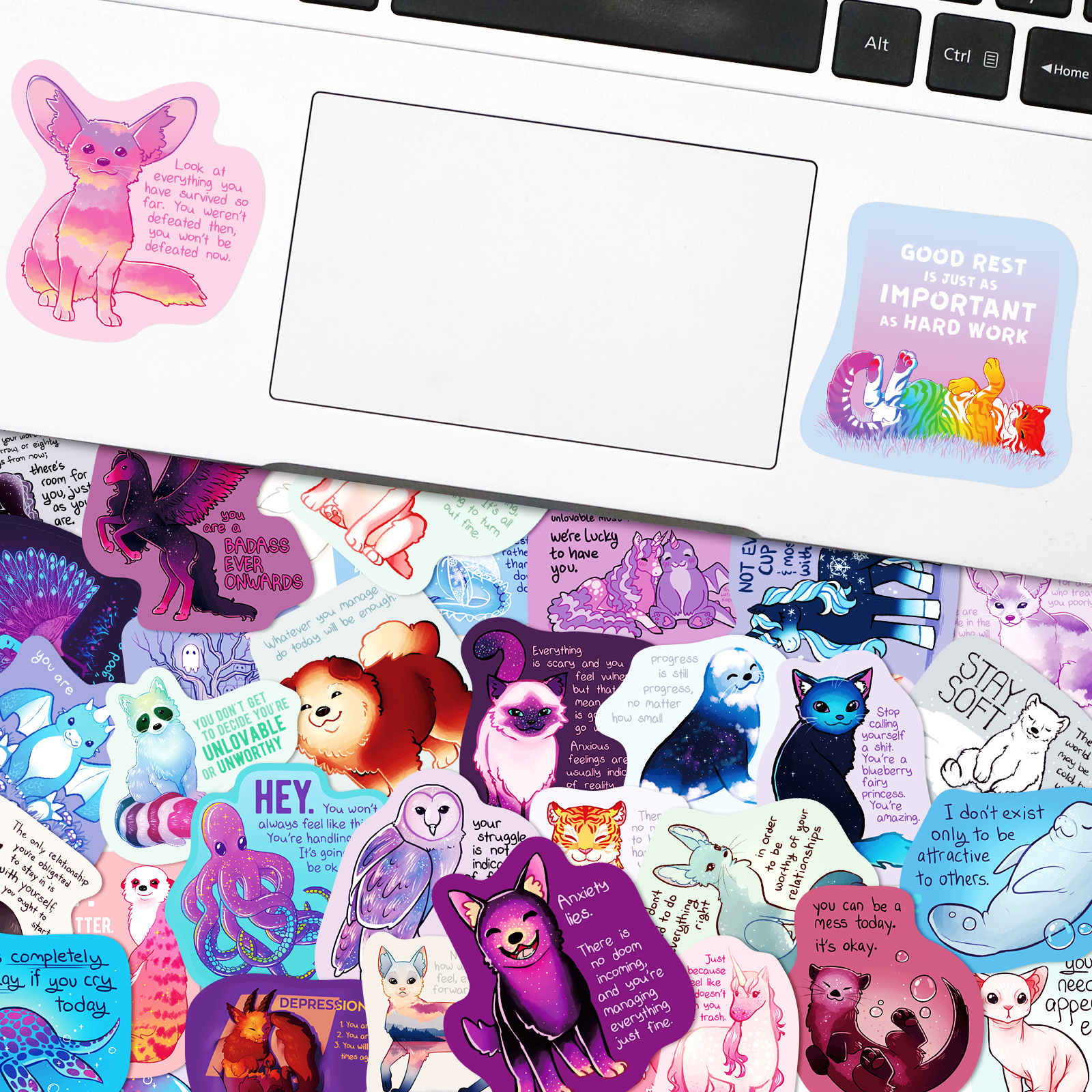 Buy 800Pcs Inspirational Stickers, Reward Motivational Stickers for Water  Bottles Laptop Journaling Scrapbook, 40 Sheets Waterproof Positive Stickers  for Adults Teens Students Teachers Employees Online at desertcartIreland