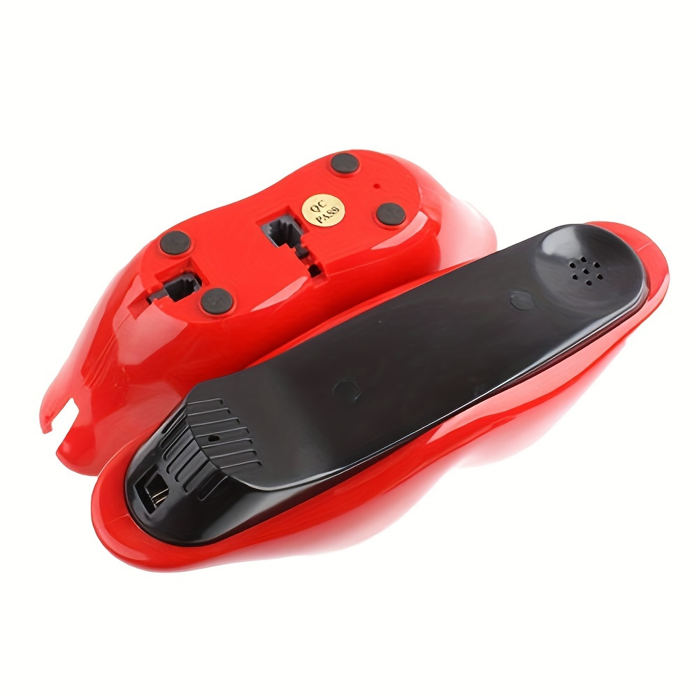  Retro Swinger Stuff - Teléfonos inalámbricos baratos para el  hogar, montaje en pared, extensión de teléfono fijo sin identificación de  llamadas Teléfono residencial para familia de hoteles (rojo : Productos de